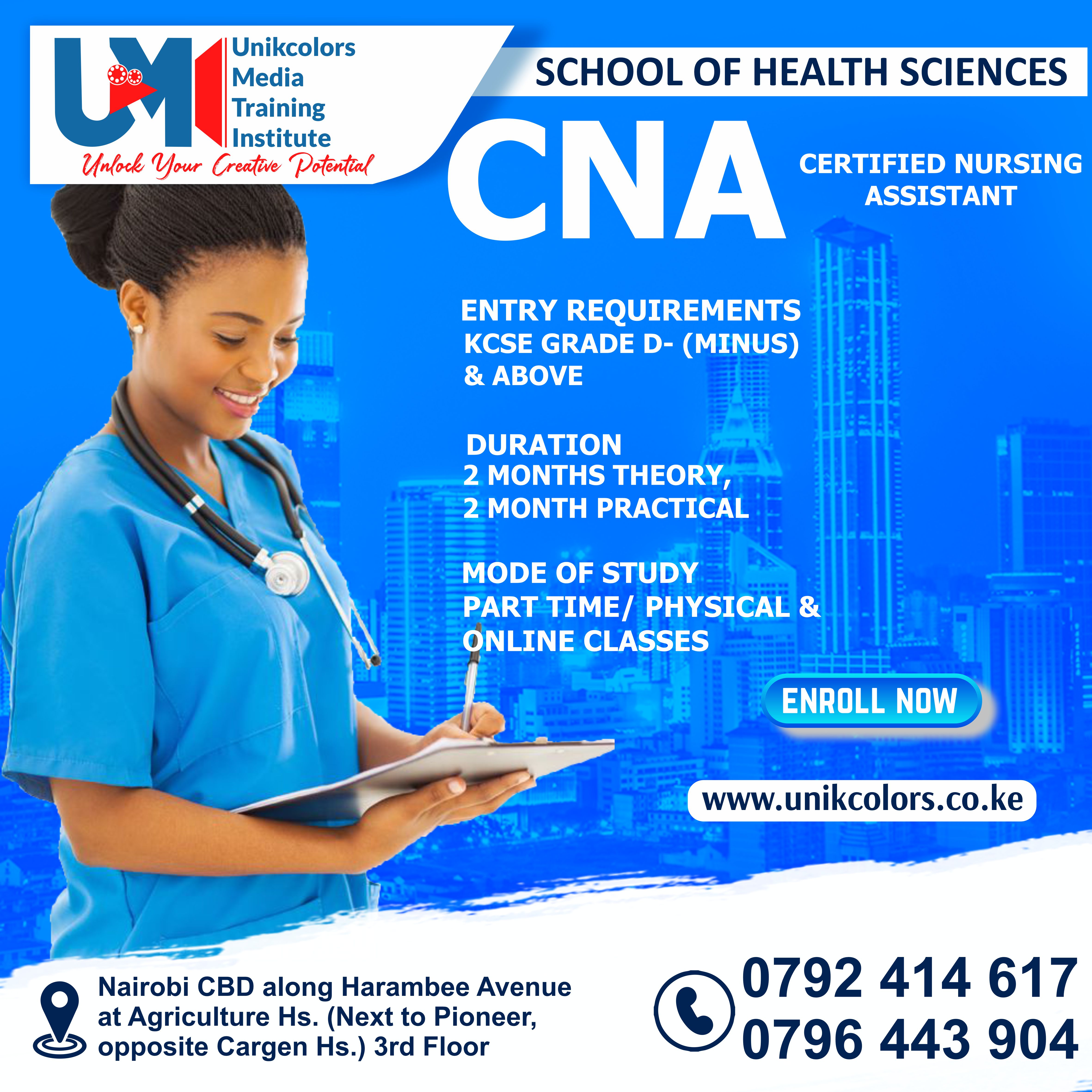 CERTIFIED NURSING ASSISTANT - CARE GIVER COURSE